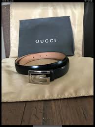Black And Gold Gucci Belt Womens Women S Authentic Black Leather Gucci Belt With Silver G Buckle Size 30 Like New Original Price Was 450 00 New Gucci Belt Gucci Belt