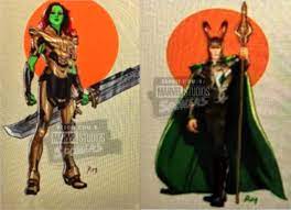 This latest batch of concept art from captain marvel features some shockingly different alternate designs for carol danvers' comic accurate costume, while we also get to see the. Marvel Studios Spoilers On Twitter New Concept Art From Marvel S Whatif Series Includes Gamora Ultron The Collector And More Https T Co Hmomiesimx Https T Co Jmayn8imlb