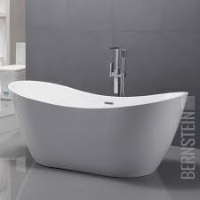 Aktuelle bernstein badshop gutscheine & aktionen → 15% + 30% rabatt. Bernstein Viena 180x80cm Freistehende Acryl Badewanne Weiss 11619 Gunstig Kaufen Ebay