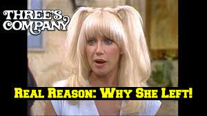 REAL Reason Why SUZANNE Somers (Chrissy Snow) Left the Show!-- Three's  Company!--Revealed! - YouTube