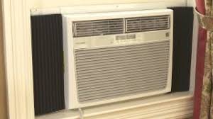 This kit includes the left and right side and is bisque in color. Insulate Air Conditioners To Keep Cool Air In Hot Air Out Youtube