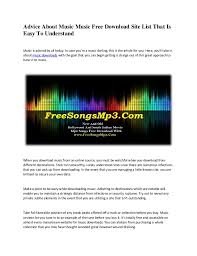 Tom's guide is supported by its audience. Best Free Music Download Websites For Computer And Android Phones