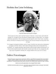 Cukai dan peraturan tanah baharu yang membebankan. Embed Of Biodata Dan Latar Belakang Tok Janggut