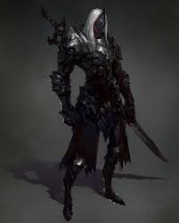 Darkknight By Black Abu Dark Fantasy Art Character Art Dragon Armor