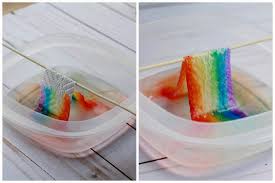 Growing up in new mexico, venancio aragon (diné) remembers that a pendleton wool blanket was one of the most precious gifts you could give or receive. Climbing Rainbow Science Experiment Coffee Cups And Crayons