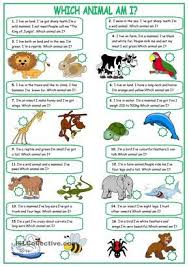 Describing Animals Pendidikan Kegiatan Sekolah Kosakata