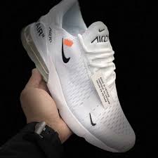 Is This A New Off White X Nike Air Max 270 Check Link In Bio For More Information By Ryivibes 99kicksde For Black Running Shoes Sneakers Sneakers Men