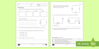 These are to be used to encourage kids as well as to make your work less complicated. Free Ks3 Current Electricity Homework Worksheet Worksheet