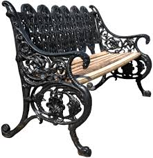 Place it inside your shower or outside. Castiron And Teak Bench Design Coalbrookdale Company 1866 Recuperando
