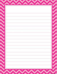 Hot Pink Chevron Lined Chart Teachercreatedresources