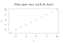 They allow you to access system fonts (truetype, opentype, etc) and set font features. Using Latex Font In R Computer Modern Tex Latex Stack Exchange