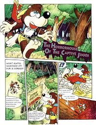 Rare Gamer | Banjo-Kazooie Graphic Novel – “The Horrorhouse Of The Captive  Jinjos”