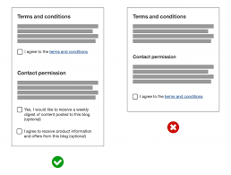 Examples of must and have to being used to express : How To Make Your Emails And Newsletter Compliant With Form Examples