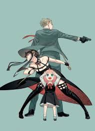 spy x family ch ex cover cleaned by renatovongola manga anime family family poster anime