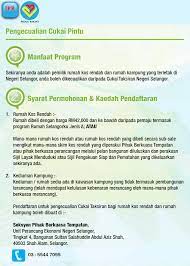 Kadar cukai pintu pbt selangor. Portal Kerajaan Negeri Selangor Darul Ehsan