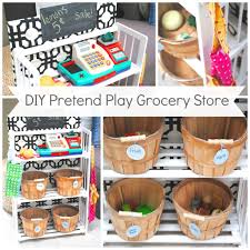 Diy Pretend Play Grocery Store Kids Grocery Store Play Grocery Store Pretend Play Grocery