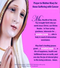 Please pray for my daughter's cancer to be healed from her body.