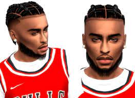 Xxblacksims Trey Braids New Male Hair On My Patreon Sims Hair Sims 4 Curly Hair Mens Hairstyles
