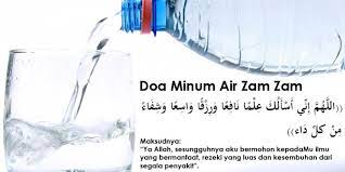 Doa Minum Air Zamzam Pengedar Pemborong Pembekal Air Zam Zam Produk Kesihatan Islamik Malaysia