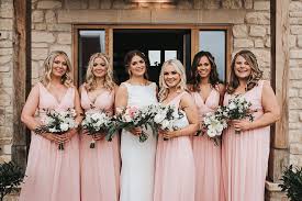 Blush Pink Copper Delights At Hazel Gap Barn By Pear And Bear Pink Wedding Colors Pink Wedding Dresses Wedding Bouquets Pink