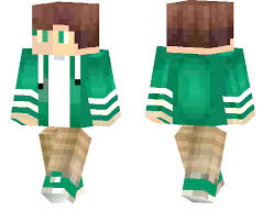 Give diamond commend and subscribe! Green Boy With Hoodie Minecraft Pe Skins