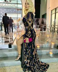 spotted the inside out beautiful joellemardinian at the launch of tentimetv talktomeinarabic jo formal dresses long dresses with sleeves long sleeve dress