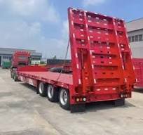 50Ton-80Ton 3 axle lowbed semi trailer - Boca Automobile