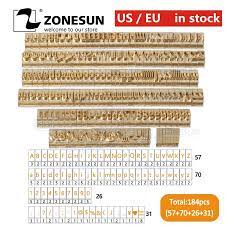 We may earn commission on some of the items you choose to buy. Zonesun 184pcs Custom Logo Brass Alphabet Letter Set For Hot Foil Stamping Machine With Number Symbols 10cm T Slot Letter Stamp Staming Aliexpress
