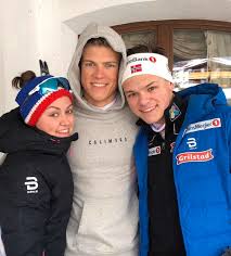 That of course played into the cards of the norwegians with final skier johannes høsflot klæbo. Nyheten Om Lillesoster Fikk Klaebo Til A Smile Adressa No