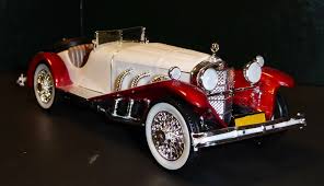1929 Mercedes Benz Ssk Built And Photographed By David E Nelson 2018 Lindberg 1 24 Scale Scale Models Cars Car Model Classic Cars