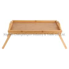 Zhu chuang multifunctional lap desk. China Bamboo Breakfast Bed Tray Lap Desk Serving Table Tray Foldable Legs Wood Food Dinner Bt 2100 China Serving Tray And Dinner Table Price