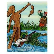 The Dumb Hunters Desk Plaque Funny Cartoon Zazzle Com Funny Cartoon Pictures Funny Cartoons Funny Pictures