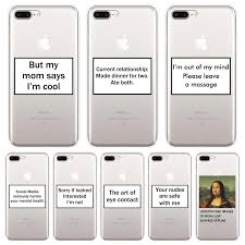Inspiring muhammad ali quote in a unique design. Tpu Phone Case Silicone For Apple Iphone 6 S 6s 7 8 X Xr Xs Max Funny Quote Text Mona Soft Back Cover For Iphone 8 7 6s 6 S Plus Phone Case Covers Aliexpress