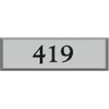 Numbers for your mailbox or door. Custom Engraved Self Adhesive Mailbox Placards Horizontal Numbers Hd Supply