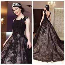 Long mermaid wedding dress with ruffle skirt elegant lace appliques sweetheart wedding gown. Black Lace Wedding Dress Plus Size Off 79 Buy