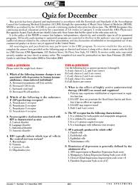 Drug trivia questions and answers. This Continuing Medical Education Series Gives The Reader The Opportunity To Test His Or Her Understanding And Recall Of Clinical Material Presented In This Issue Approved For 3 0 Credit Hours In Category
