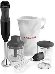 8 (20.3 cm) stainless steel blending wand is perfect for soups, batters and more. Amazon Com Kitchenaid Khb2351ob 3 Speed Hand Blender Onyx Black Electric Hand Blenders Kitchen Dining