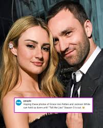 GraceVanPatten and #JacksonWhite's romance on-screen might be toxic, but in  real life, the pair are thriving. ❤️ #TellMeLies l 📷: Getty; Instagram