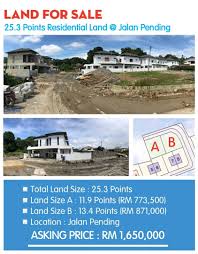 We will charge a 1.5% listing fee, then send you a check for the 0.5% difference after you buy your next home with us. Kuching Land For Sale Rent Home Facebook