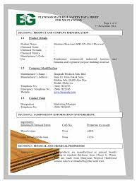 M c home depot ltd. Plywood Material Safety Data Sheet For Mr Plywood Plywood Ventilation Architecture