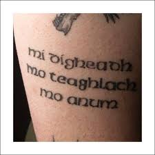 We present you our fonts catalog inspired in the celtic culture from the iron age. Gaelic Tattoo By Sueriotgraphics On Deviantart Gaelic Tattoo Writing Tattoos Celtic Writing