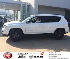 Black And White Jeep Compass Congratulations To Jessica Martinez On Your Jeep Compass Purchase From Yanel Martinez At Holt Chrysler Jeep Dodge Newcar Chrysler Jeep Jeep Dodge Custom Jeep