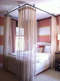 Ceiling Hung Curtains Around Bed Love 3 Pinterest Canopy Bedroom Curtains Around Bed Beautiful Bedroom Designs