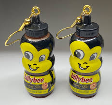 Mini Brands Honey Earrings,honey in a Jar Earrings,bee Earrings,sweet  Earrings,mini Brand Jewelry