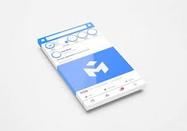 3d Interface Social Media Facebook Mockup Facebook Mockup Social Media Facebook Facebook Cover Design