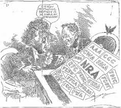 political cartoon modern american history