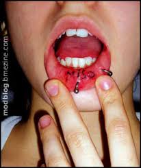 Celebrities such as miley cyrus have recently sported such tattoos inside the lip. Miso Inner Lip Tattoo Bme Tattoo Piercing And Body Modification News