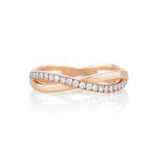 De Beers Infinity Rose Gold Band Mens Diamond Wedding Bands Diamond Rings Bands Diamond Wedding Bands