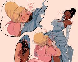 disney, disney princess, the princess and the frog, charlotte la bouff,  tiana - R34 Vault