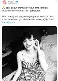 Neslican tay mekanın cennet olsun inşallah melek oldun 🧚‍♀️🧚‍♀️🧚‍♀️🧚‍♀️🧚‍♀️ azimli savaşçı neslim seni hiç unutmayacağız 😢😥🙏🙏 20.09.2019 Kuluplerden Neslican Tay A Veda Mesaji Son Dakika Haberleri